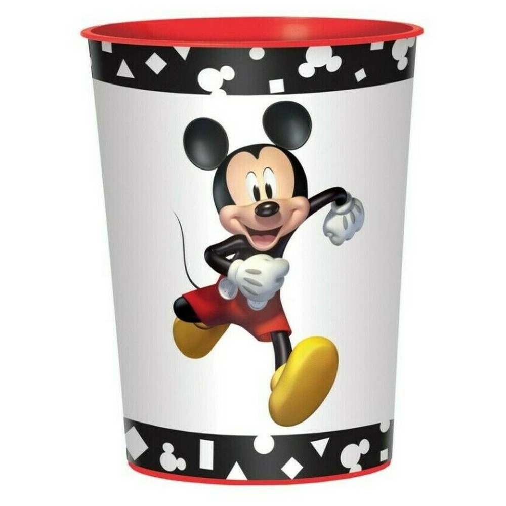 MICKEY MOUSE Forever REUSABLE KEEPSAKE CUPS (6) ~Birthday Free Shipping
